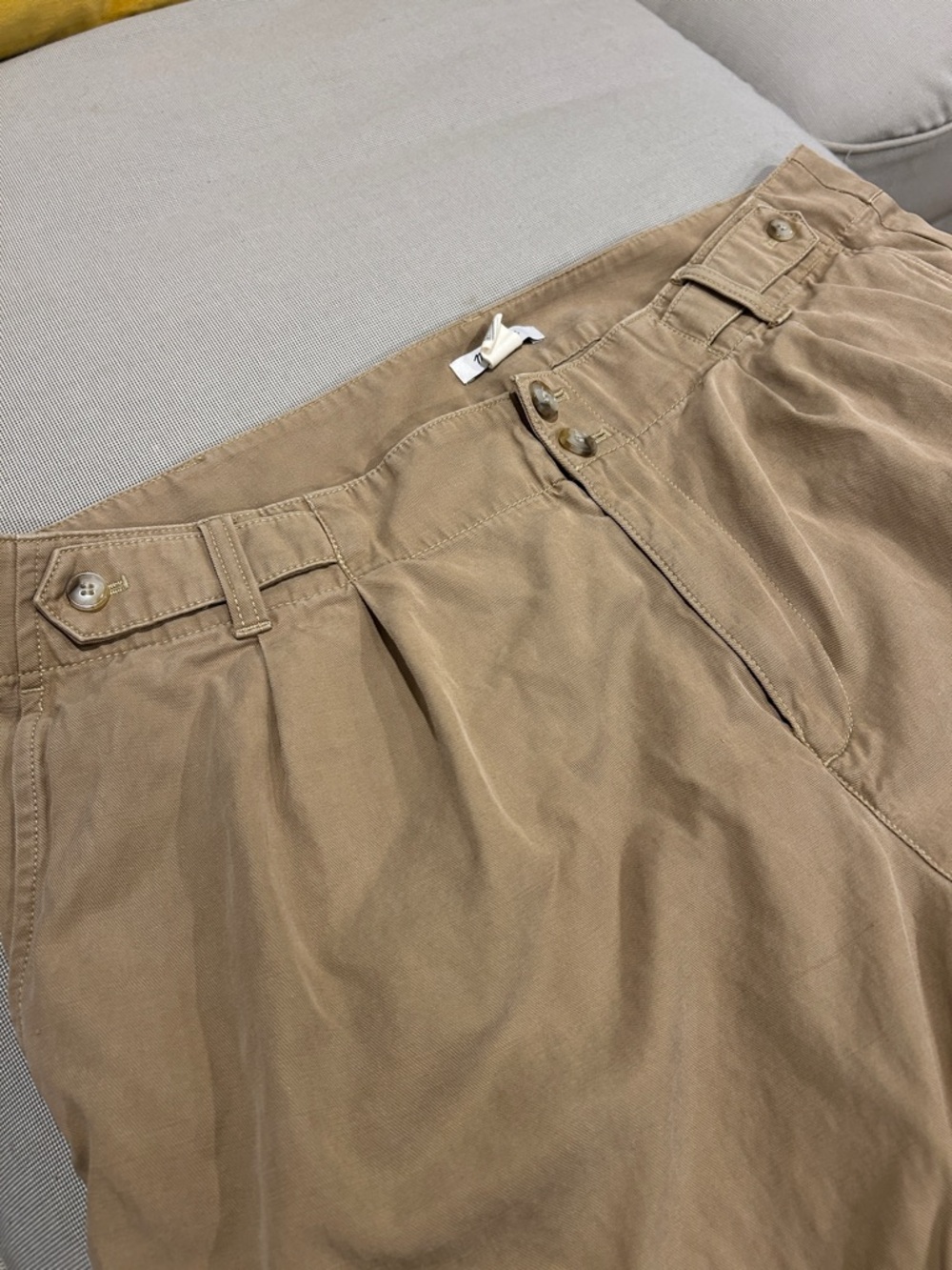 Madewell The Harlow Wide-Leg Pant in Tan Women’s 16w - Picture 8 of 14
